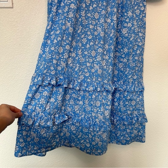 Pink City Prints Isabel Dress in Cornflower Lolita medium - Picture 7 of 16